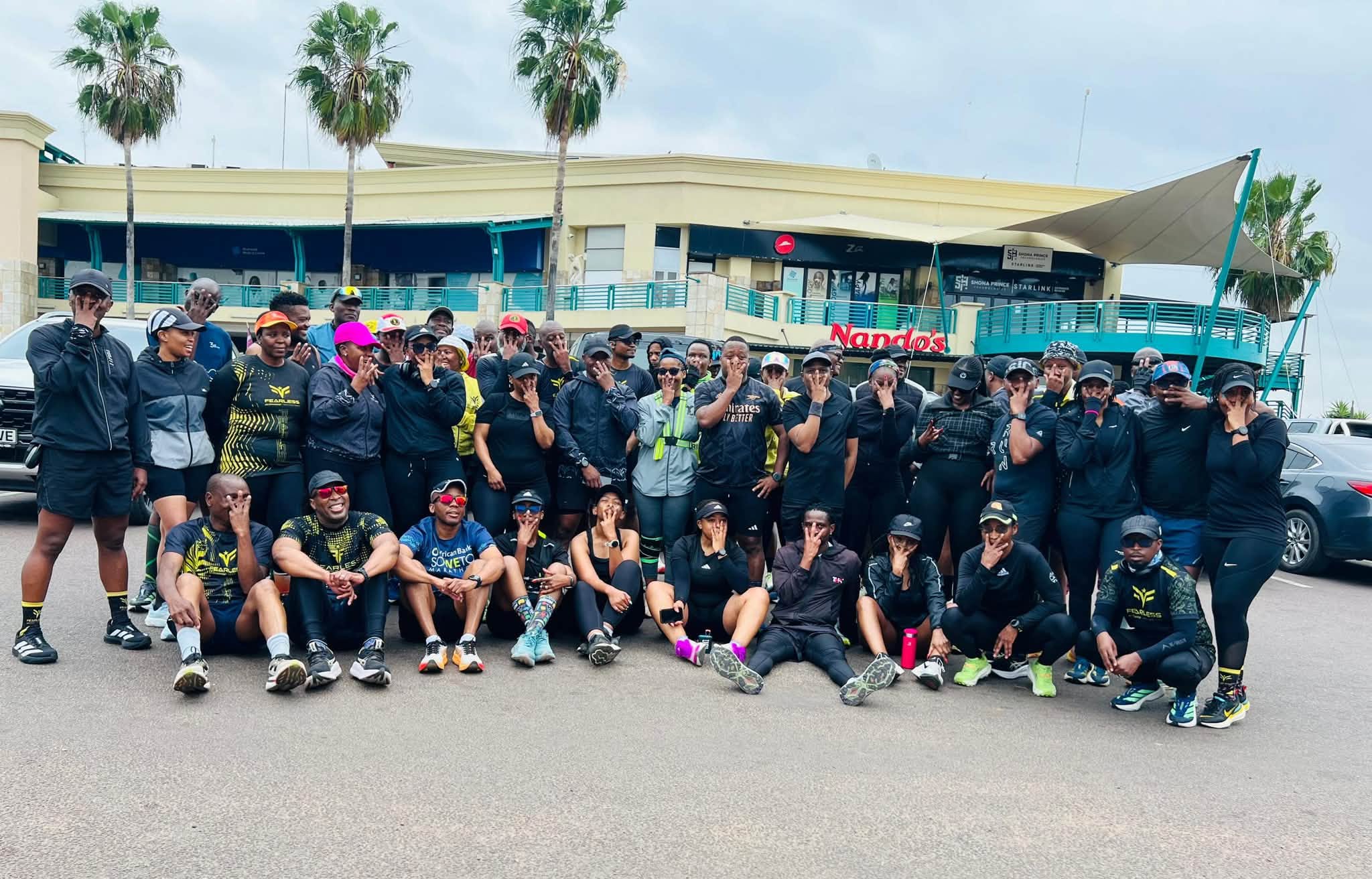 Solidarity run against femicide and gender based violence